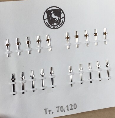NOS New [ 1 Set = 2 hands ] Wit aguja tr. 70/120 hour+minute 62 duco nickel