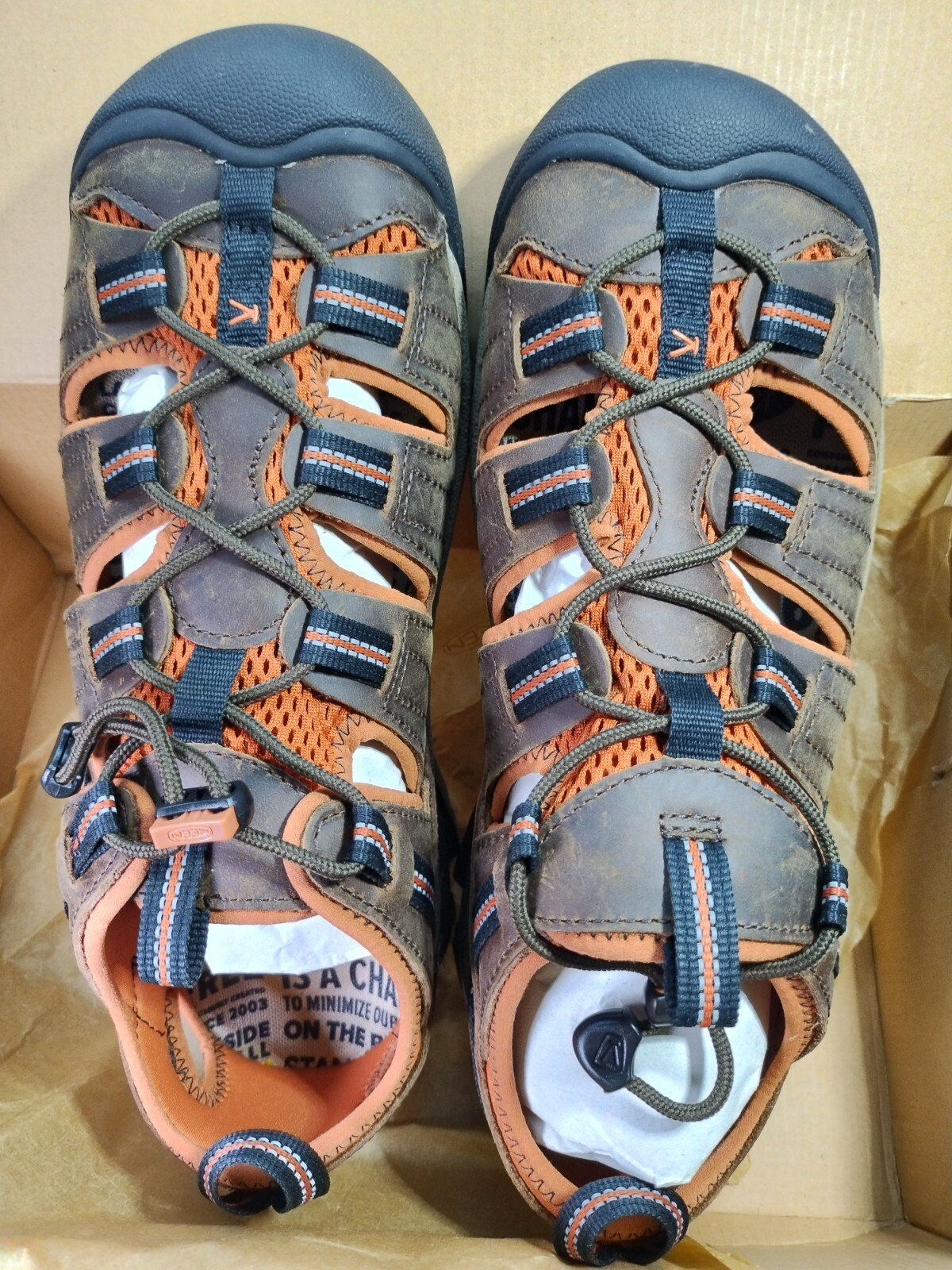 KEEN Sandali da Escursionismo Uomo Arroyo 2 Punta Chiusa Nero Oliva Marrone Bombay 9 5