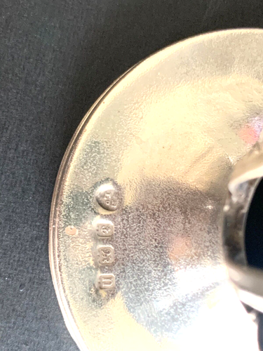 UK Antique Sterling Silver Sugar Shaker Birmingham 1912-13 WBL - Foto 2 di 7