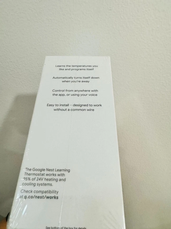 Nest Learning Thermostat - 3rd Generation Stainless Steel T3007es - Image 4 of 4