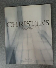 POST-WAR FRIDAY 28 JUNE 2002 by CHRISTIE'S- P/B - 2002 