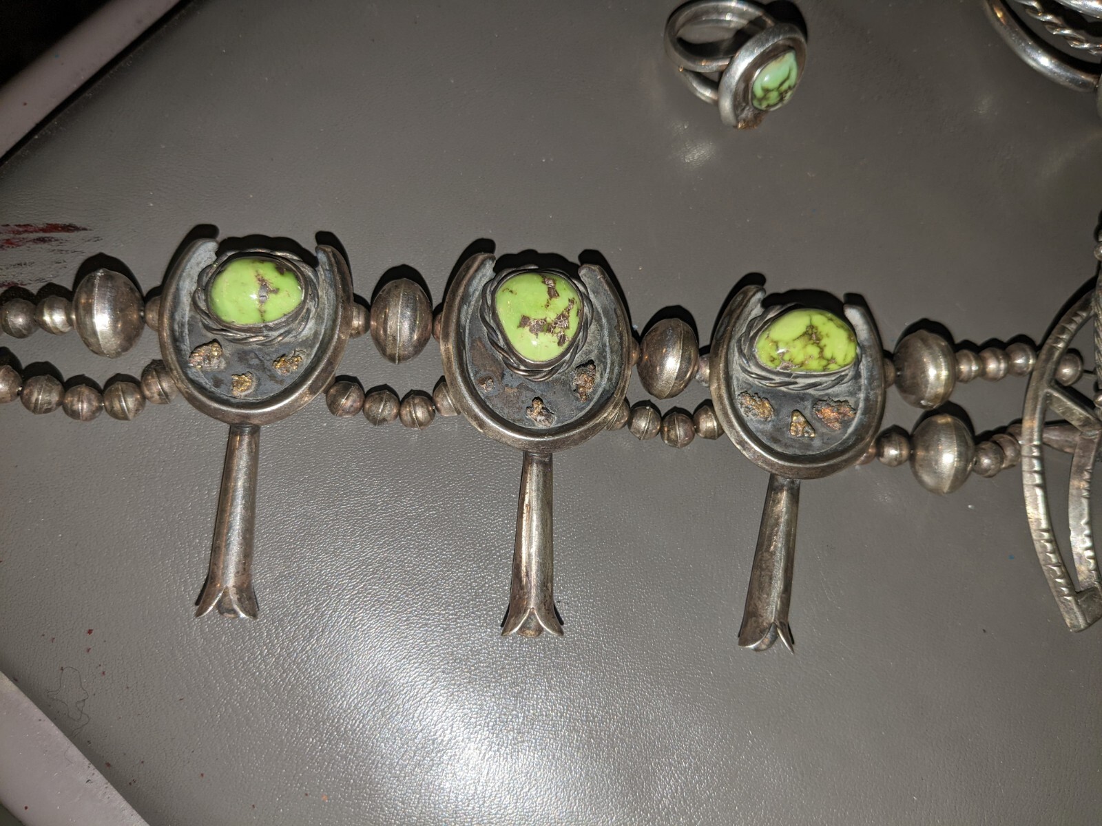 squash blossom necklace eBay