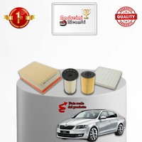 Wartungsset 4 Filter Skoda Octavia III 1.6 TDI 85KW 115PS Ab 2017