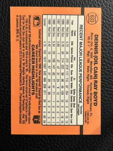 1990 Donruss Baseball ~ Pick Your Cards #1 - #625 +DK +RR+RC +HOF - Picture 210 of 246