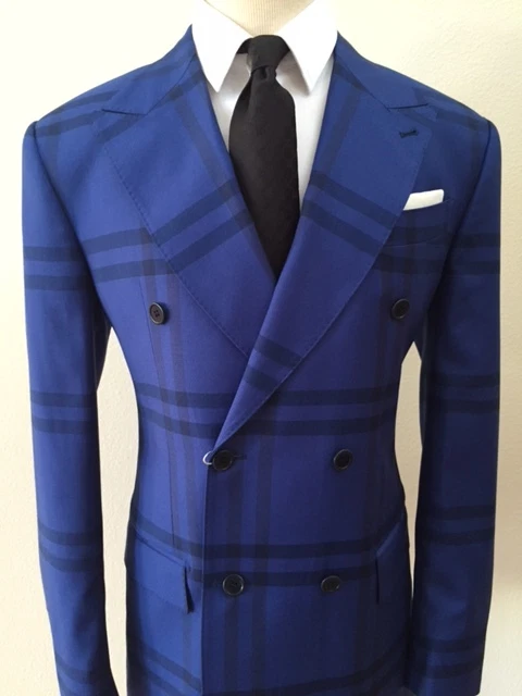 Burberry double breasted clearance suit