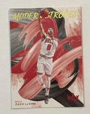 2021-22 Panini Court Kings Modern Strokes #19 Zach LaVine Chicago Bulls