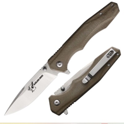 BCB156 BlackJack Knives Linerlock Folder S35VN Steel Blade G-10 Handle Liner Loc