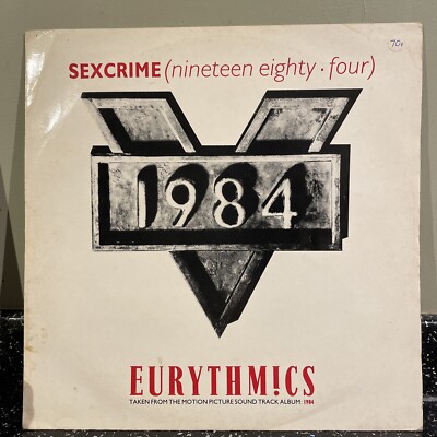 Eurythmics - Sexcrime (Nineteen Eighty Four) - 12  Vinyl Record - 1984