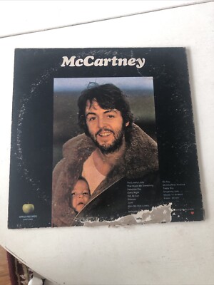 Mccartney by Paul McCartney Vinyl Record Apple Records 1970 | eBay