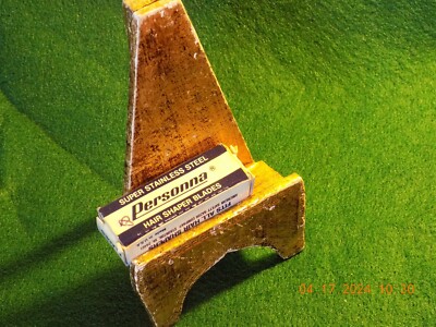 VIntage Personna Super Stainless hair shaper blades