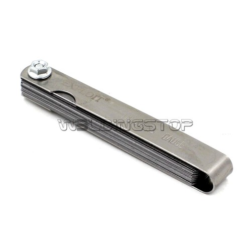 Tappet Feeler Gauge 26 Blades Metric inch thickness gage, valve feller - Picture 11 of 12