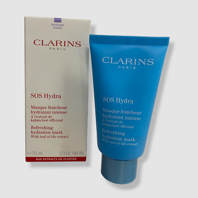 $38 Clarins SOS Hydra Refreshing Leaf of Life Face Mask 2.3-oz.