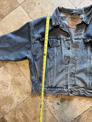 Vintage Levi Strauss & Co. Denim Jeans Jacket Original Riveted Sz