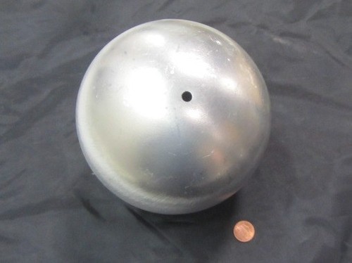 3003 Aluminum Hollow Sphere / Balls 6.00" Diameter, 1 Pieces - Picture 5 of 12