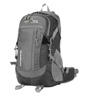 Olympia USA Conqueror 19'' Outdoor Backpack NEW W TAGS COOL GREY