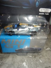 MINI GT FORD GT CHASE PIECE 1.64 DIECAST SUNOCO BLUE