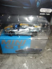 MINI GT FORD GT CHASE PIECE  1.64 DIECAST SUNOCO BLUE