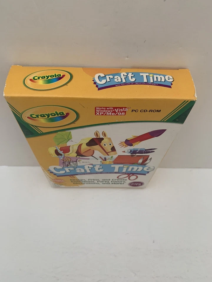Crayola Craft Time Mini-Edition of Creation Corner PC CD-Rom for Ages 7-12 - Image 3 of 4
