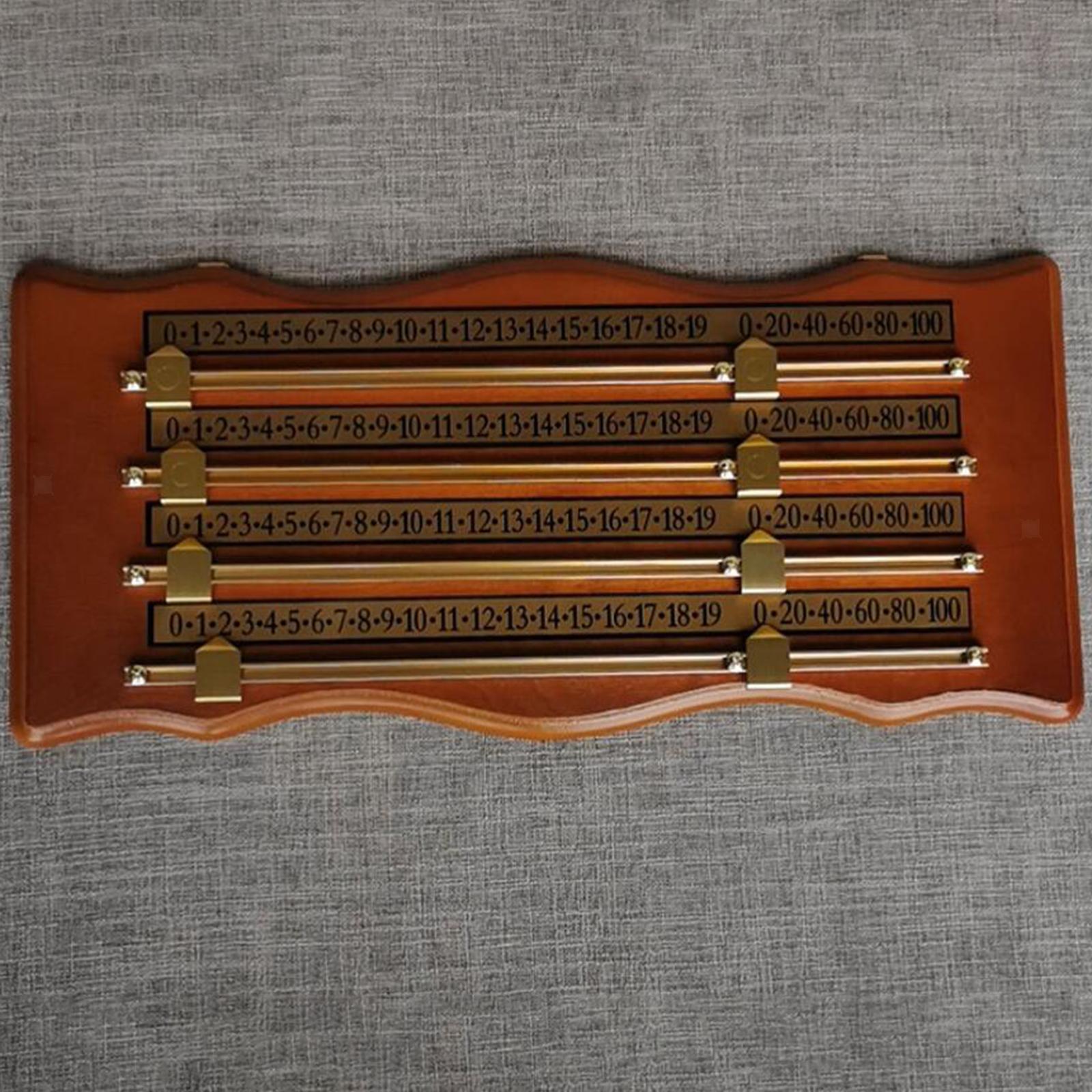 Billiard Score Board Billiard Clubs Shuffleboard Wall Mounted