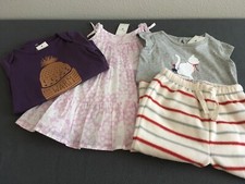 NWT Lots Of Baby Gap Girls Outfits Sz 6-12 Months Dress, Bodysuit  Pants