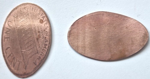 2-RETIRED Seaworld Orlando Copper Elongated Pennies Orca & Shark-CRC - Picture 2 of 4