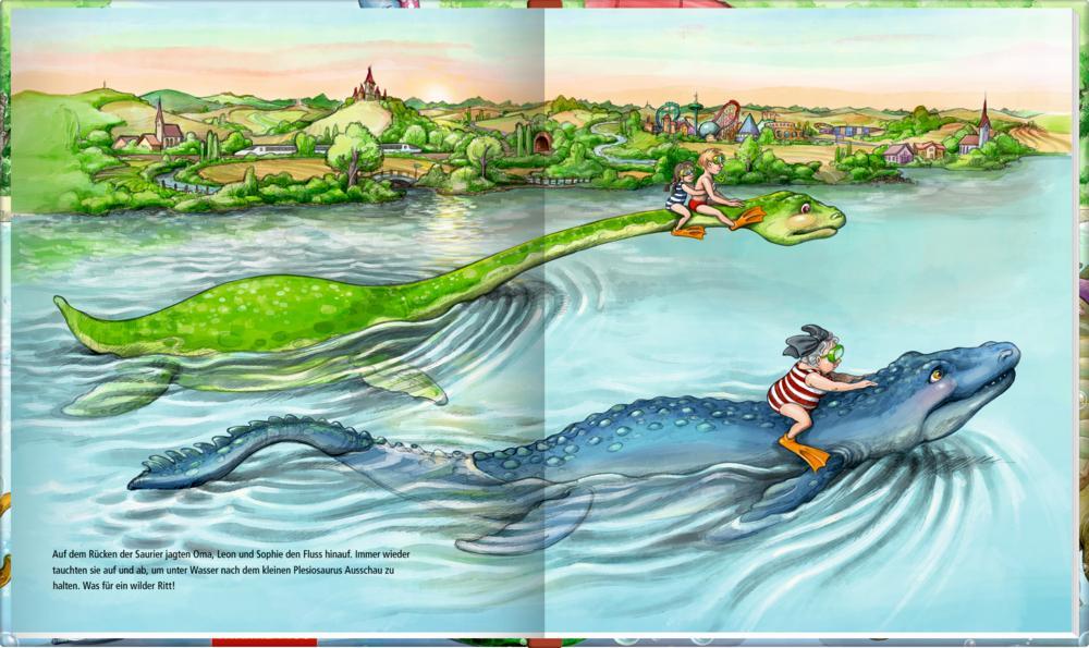 Thumbnail - Dinosaurier Freibad (bd. 2) Dominik Hochwald