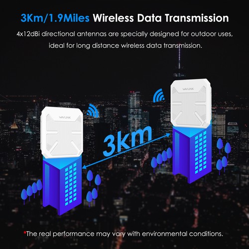 Long Range Outdoor WIFI Extender Dual Band Gigabit Wi-Fi 6 Router Gaming Router - Picture 36 of 87