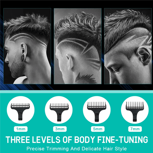 KEMEI 2269 Professional Hair/Beard Trimmer for Men Zero Gapped Hair Clippers - Picture 8 of 24