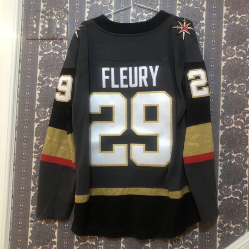 Las Vegas Golden Knights #29 Marc-Andre Fleury Hockey Jersey Men's Size L Large - Picture 4 of 6