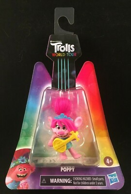Trolls World Tour - Poppy - Small Figure - Hasbro Toys - Dreamworks 