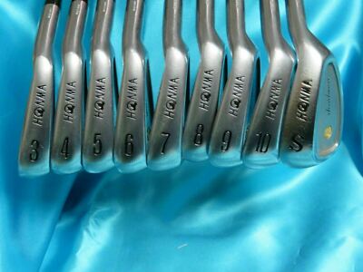 10 PIÈCES 4 étoiles HONMA LB 606 H&F CAVITY Iron Set 3 4 5 6