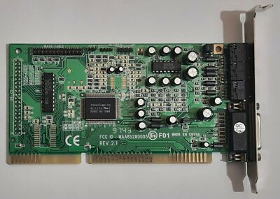 Procomp Pro-Multimedia S280 ISA Soundkarte (Avance Logic ALS100+, retro, 1997)