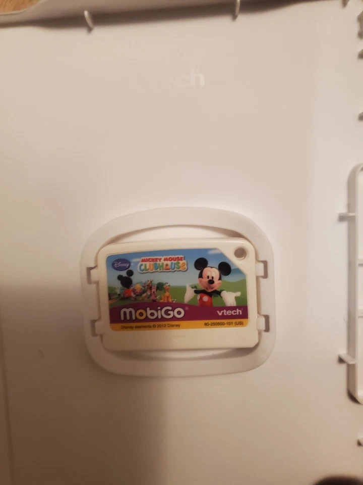 VTECH MOBIGO DISNEY MICKEY MOUSE CLUBHOUSE TOUCH LEARNING SYSTEM 5 GAMES AGE 4-6 - Image 2 of 3