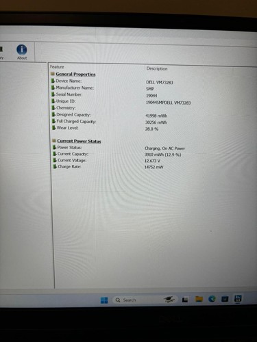 DELL VOSTRO 5590/i7-10510U/16GB RAM/256GB NVME SSD+1TB HDD/NVIDIA MX250/CHARGER - Picture 5 of 9