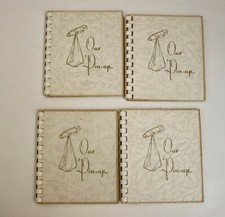 Taprell Loomis vintage Baby Folio proof books in box OUR PIN-UP