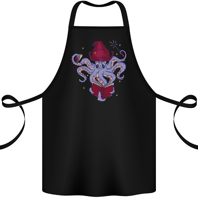Ein Oktopus Zauberer Zauberer Zauberer Baumwolle Schürze 100% Bio