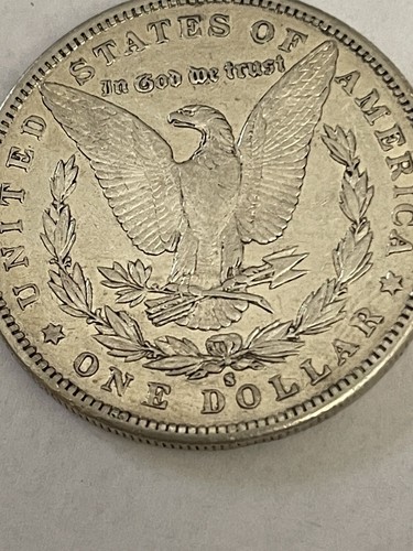 1884-S Morgan Dollar - Almost Uncirculated- Sharp Detail - 90% Silver - 53321! - Picture 6 of 6