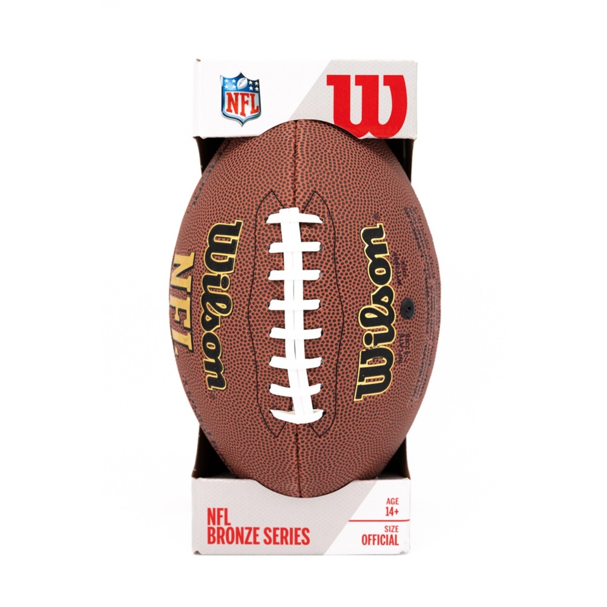 Wilson NFL Bronze Series Official Size Football NEW IN