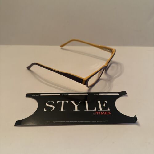 *Neu* Style by Timex Designer Brille Brillengestell Stay Cation 50-15-130 Lavendel Ye - Bild 2 von 6