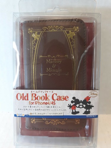 Old Book Case Disney For Iphone 4 S4 From Japan Rare In Usa Mickey And Minnie Ebay