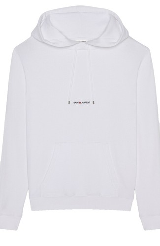 SAINT LAURENT / Sweatshirt / XXL / Cotton / BEG / Print / 534409