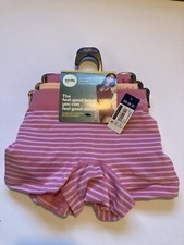 Kindly Yours Women's Sustainable Seamless Boyshort Underwear 3-Pack Size XS 0/2