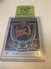 PJ Washington Jr. 2019 Panini Prizm Draft Picks Crusade RC ROOKIE INSERT No. 95