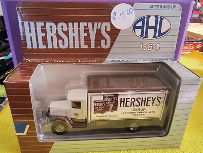 AHL, MACK TRUCK, Vintage1991 Hersheys Syrup 1/64, ORIGINAL BOX EXCELLENT,HARTOY 