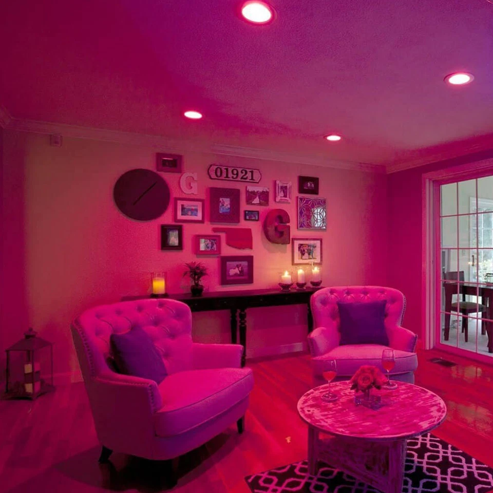 MiLight LED Recessed Round Downlight - RGB-DW (CCT) WiFi Remote Control 12W - Image 3 of 4