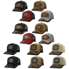 COWBOY / HORSE Hat Straw Cap Mesh Trucker Snapback Western Style Baseball Cap