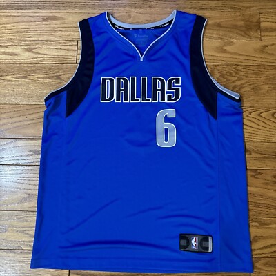 NBA Fanatics Dallas Mavericks #6 Kristaps Porzingis Blue Jersey 