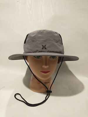 ハット HURLEY Beach Hike Boonie Mens Size Small/Med Bucket Hat Gray