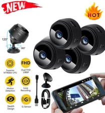 4Pcs 4K HD WiFi Security Camera Home System w/1080P Night Vision Motion Detec US