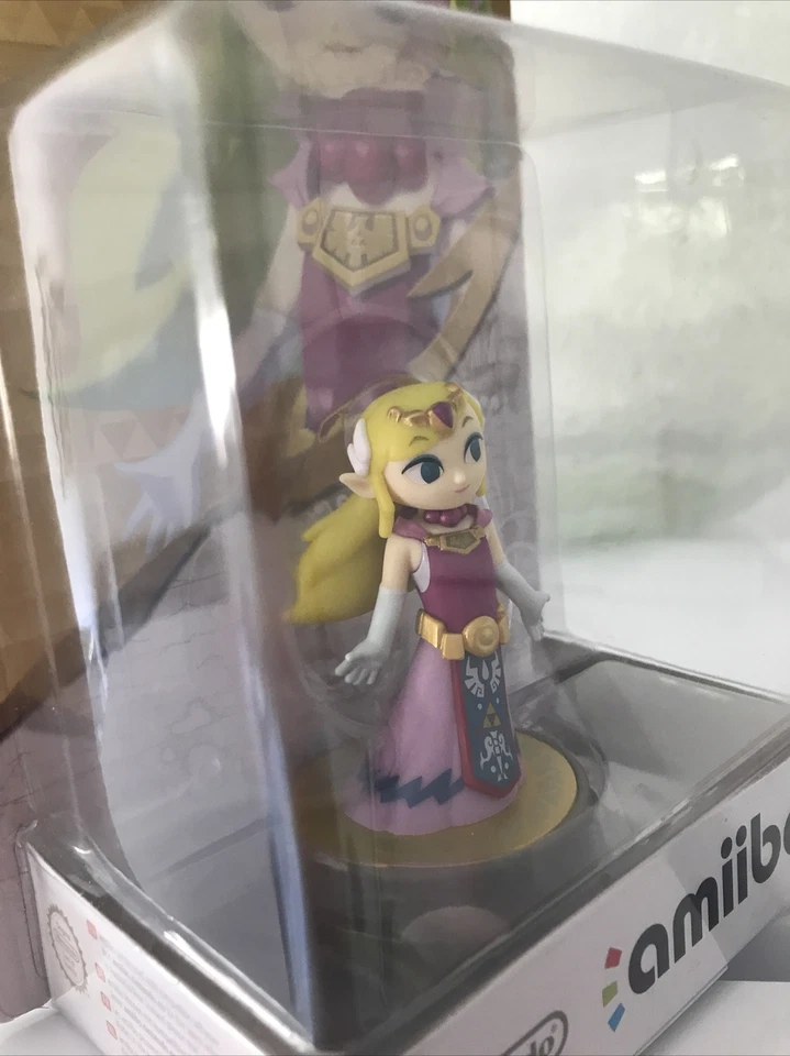 AMIIBO ZELDA THE WIND WAKER - FIGURINE NINTENDO SWITCH DE 2017 - NEUF ET SCELLÉ - Photo 4/4